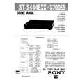 SONY STS444ESX Service Manual cover photo