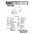 SONY SSCC370 Service Manual cover photo