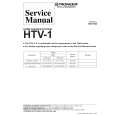 PIONEER HTV-1 Service Manual cover photo