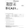 PIONEER S-LA21/X1BR Service Manual cover photo