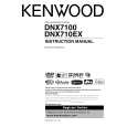 KENWOOD DNX710EX Owner's Manual cover photo