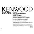 KENWOOD KDCP200 Owner's Manual cover photo