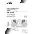 JVC MXJ500 Owner's Manual cover photo