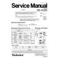 TECHNICS SEHD50GU Service Manual cover photo