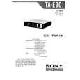 SONY TA-E901 Service Manual cover photo