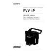 SONY PVV-1P VOLUME 2 Service Manual cover photo