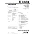 SONY XREM200 Service Manual cover photo