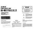 AIWA ADWX777HUEKZC Owner's Manual cover photo