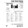 SONY DCRTRV5/E Service Manual cover photo