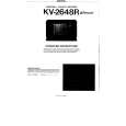 SONY KV-2648R Owner's Manual cover photo