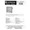 HITACHI CPT2087 Service Manual cover photo