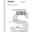 TOSHIBA TLP-MT7U Service Manual cover photo