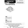 HITACHI AF MECHANISM 4412E Service Manual cover photo