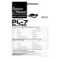 PIONEER PL720 Service Manual cover photo