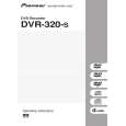 PIONEER DVR-320-S/RLTXU Owner's Manual cover photo