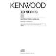 KENWOOD XD-A302 Owner's Manual cover photo
