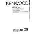 KENWOOD DV2070 Owner's Manual cover photo
