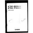 CASIO CTK-711EX Owner's Manual cover photo