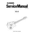 CASIO EG5 Service Manual cover photo