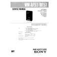 SONY WMAF50 Service Manual cover photo