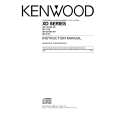 KENWOOD XD-501 Owner's Manual cover photo