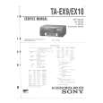 SONY TAEX10 Service Manual cover photo