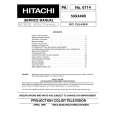 HITACHI 50GX49B Service Manual cover photo