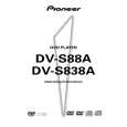 PIONEER DV-S838A/WL Owner's Manual cover photo