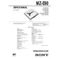 SONY MZE90 Service Manual cover photo