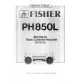 FISHER PH850L Service Manual cover photo
