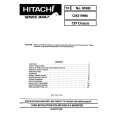 HITACHI CM2199M Service Manual cover photo