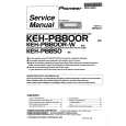 PIONEER KEHP8800R/R-W Service Manual cover photo