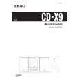 TEAC CD-X9 Owner's Manual cover photo