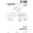 SONY VF58M Service Manual cover photo