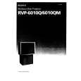 SONY RVP6010Q Owner's Manual cover photo
