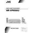 JVC HR-VP656U Owner's Manual cover photo