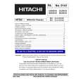 HITACHI 32UX01S Owner's Manual cover photo