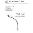 SENNHEISER COM 1905 Owner's Manual cover photo