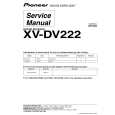 PIONEER XV-DV222 Service Manual cover photo