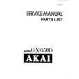 AKAI GX-650D Service Manual cover photo