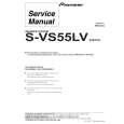 PIONEER S-VS55LV/XJI/CN Service Manual cover photo