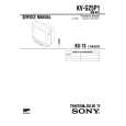 SONY KVG25P1 Service Manual cover photo