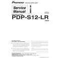 PIONEER PDP-S12-LR Service Manual cover photo