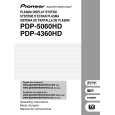 PIONEER PDP-4360HD Owner's Manual cover photo