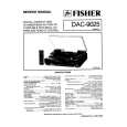FISHER DAC9025 Service Manual cover photo