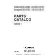 CANON IR330 Parts Catalog cover photo