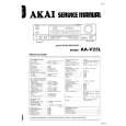 AKAI AAV25L Service Manual cover photo