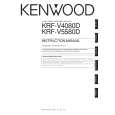 KENWOOD KRF-V4080D Owner's Manual cover photo