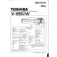 TOSHIBA V85G/W Service Manual cover photo