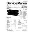 TECHNICS STG45/A Service Manual cover photo